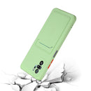 For Xiaomi Redmi Note 10 Pro Card Slot Design Shockproof TPU Protective Case(Green)
