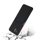 For Xiaomi Redmi Note 10 Pro Card Slot Design Shockproof TPU Protective Case(Black)