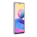 For Xiaomi Redmi Note 10 Pro Card Slot Design Shockproof TPU Protective Case(Purple)