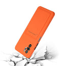 For Xiaomi Redmi Note 10 Pro Card Slot Design Shockproof TPU Protective Case(Orange)