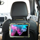 For Microsoft Surface Pro 4 / 5 / 6 / 7 / 7+ Shockproof Colorful Silicone + PC Protective Case with Holder & Hand Strap & Pen Slot(Camouflage)
