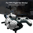 FPV-TZ-SF 4 in 1 Waterproof Anti-Scratch Decal Skin Wrap Stickers Personalized Film Kits for DJI FPV Drone & Goggles V2 & Remote Control & Rocker(Camouflage Pattern)