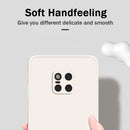 For Huawei Mate 20 Pro Solid Color Imitation Liquid Silicone Straight Edge Dropproof Full Coverage Protective Case(Black)