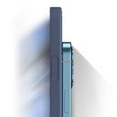 For Huawei nova 8 5G Solid Color Imitation Liquid Silicone Straight Edge Dropproof Full Coverage Protective Case(Blue)