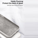 For Samsung Galaxy S20+ Solid Color Imitation Liquid Silicone Straight Edge Dropproof Full Coverage Protective Case(Black)