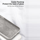 For Samsung Galaxy S20 FE Solid Color Imitation Liquid Silicone Straight Edge Dropproof Full Coverage Protective Case(White)