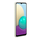 For Samsung Galaxy A02 Card Slot Design Shockproof TPU Protective Case(White)