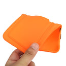 For Samsung Galaxy S20 FE Card Slot Design Shockproof TPU Protective Case(Orange)