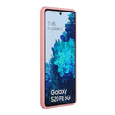 For Samsung Galaxy S20 FE Card Slot Design Shockproof TPU Protective Case(Pink)