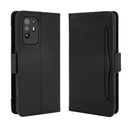 For OPPO A94 5G / Reno5Z 5G / F19 Pro+ 5G Skin Feel Calf Pattern Horizontal Flip Leather Case with Holder & Card Slots & Photo Frame(Black)