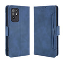 For OPPO A94 5G / Reno5Z 5G / F19 Pro+ 5G Skin Feel Calf Pattern Horizontal Flip Leather Case with Holder & Card Slots & Photo Frame(Blue)