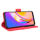 For OPPO A94 5G / Reno5Z 5G / F19 Pro+ 5G Skin Feel Calf Pattern Horizontal Flip Leather Case with Holder & Card Slots & Photo Frame(Red)