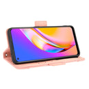 For OPPO A94 5G / Reno5Z 5G / F19 Pro+ 5G Skin Feel Calf Pattern Horizontal Flip Leather Case with Holder & Card Slots & Photo Frame(Pink)