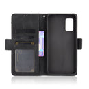 For Rakuten BIG S Skin Feel Calf Pattern Horizontal Flip Leather Case with Holder & Card Slots & Photo Frame(Black)
