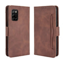 For Rakuten BIG S Skin Feel Calf Pattern Horizontal Flip Leather Case with Holder & Card Slots & Photo Frame(Brown)