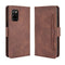 For Rakuten BIG S Skin Feel Calf Pattern Horizontal Flip Leather Case with Holder & Card Slots & Photo Frame(Brown)