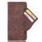 For Rakuten BIG S Skin Feel Calf Pattern Horizontal Flip Leather Case with Holder & Card Slots & Photo Frame(Brown)
