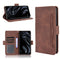 For Rakuten BIG S Skin Feel Calf Pattern Horizontal Flip Leather Case with Holder & Card Slots & Photo Frame(Brown)