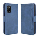 For Rakuten BIG S Skin Feel Calf Pattern Horizontal Flip Leather Case with Holder & Card Slots & Photo Frame(Blue)