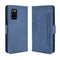 For Rakuten BIG S Skin Feel Calf Pattern Horizontal Flip Leather Case with Holder & Card Slots & Photo Frame(Blue)