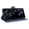For Rakuten BIG S Skin Feel Calf Pattern Horizontal Flip Leather Case with Holder & Card Slots & Photo Frame(Blue)