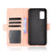 For Rakuten BIG S Skin Feel Calf Pattern Horizontal Flip Leather Case with Holder & Card Slots & Photo Frame(Pink)