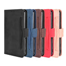 For Oukitel C23 Pro Skin Feel Calf Pattern Horizontal Flip Leather Case with Holder & Card Slots & Photo Frame(Blue)
