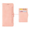 For Samsung Galaxy S21 FE Skin Feel Calf Pattern Horizontal Flip Leather Case with Holder & Card Slots & Photo Frame(Pink)