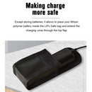 STARTRC 1109448 Flight Glasses V2 Battery Fireproof Explosion-proof Storage Bag for DJI FPV(Black)