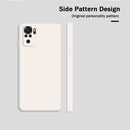 For Xiaomi Redmi Note 10 Solid Color Imitation Liquid Silicone Straight Edge Dropproof Full Coverage Protective Case(Purple)