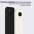 For Xiaomi Poco X3 NFC / Poco X3 Pro Solid Color Imitation Liquid Silicone Straight Edge Dropproof Full Coverage Protective Case(Black)