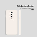 For Xiaomi Redmi K20 Solid Color Imitation Liquid Silicone Straight Edge Dropproof Full Coverage Protective Case(White)