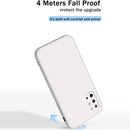 For OnePlus 8T Solid Color Imitation Liquid Silicone Straight Edge Dropproof Full Coverage Protective Case(Sky Blue)
