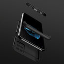 For OPPO A54 GKK Three Stage Splicing Full Coverage PC Case(Black)