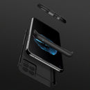 For OPPO Realme 8 / Realme 8 Pro GKK Three Stage Splicing Full Coverage PC Case(Black)