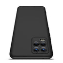 For OPPO Realme 8 / Realme 8 Pro GKK Three Stage Splicing Full Coverage PC Case(Black)