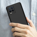For OPPO Realme 8 / Realme 8 Pro GKK Three Stage Splicing Full Coverage PC Case(Black)