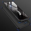 For OPPO Realme 8 / Realme 8 Pro GKK Three Stage Splicing Full Coverage PC Case(Black)