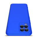 For OPPO Realme 8 Pro GKK Three Stage Splicing Full Coverage PC Case(Blue)