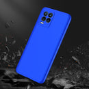 For OPPO Realme 8 Pro GKK Three Stage Splicing Full Coverage PC Case(Blue)