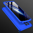 For OPPO Realme 8 Pro GKK Three Stage Splicing Full Coverage PC Case(Blue)