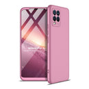 For OPPO Realme 8 / Realme 8 Pro GKK Three Stage Splicing Full Coverage PC Case(Rose Gold)
