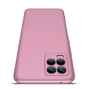For OPPO Realme 8 / Realme 8 Pro GKK Three Stage Splicing Full Coverage PC Case(Rose Gold)