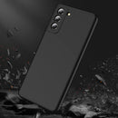 For Samsung Galaxy S21 FE GKK Three Stage Splicing Full Coverage PC Case(Black)