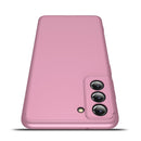 For Samsung Galaxy S21 FE GKK Three Stage Splicing Full Coverage PC Case(Rose Gold)