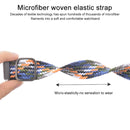 22mm Universal Adjustable Nylon Braided Elasticity Watch Band(Blue)