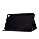 For Samsung Galaxy Tab A7 Lite 8.7 (2021) T220 Voltage Texture Coloured Drawing Horizontal Flip Leather Case with Holder & Card Slot(Iron Tower)