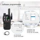 RETEVIS RB618 0.5W PMR446 16CHS License-free Two Way Radio Handheld Walkie Talkie with Dual PTT(Black)