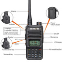RETEVIS RT85 US Frequency 136.000-174.000MHz+400.000-470.000MHz 200CHS Dual Band Digital Two Way Radio Handheld Walkie Talkie(Black)