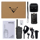 RETEVIS RB37 US Frequency 462.5625-467.7125MHz 22CHS FRS License-free Two Way Radio Handheld Bluetooth Walkie Talkie(Black)